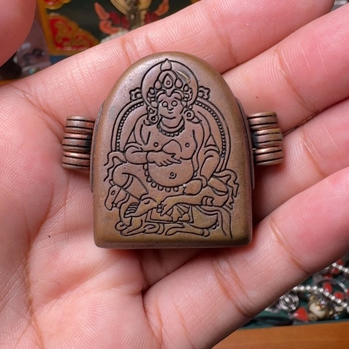 木质类藏传金刚吊坠项链锁骨