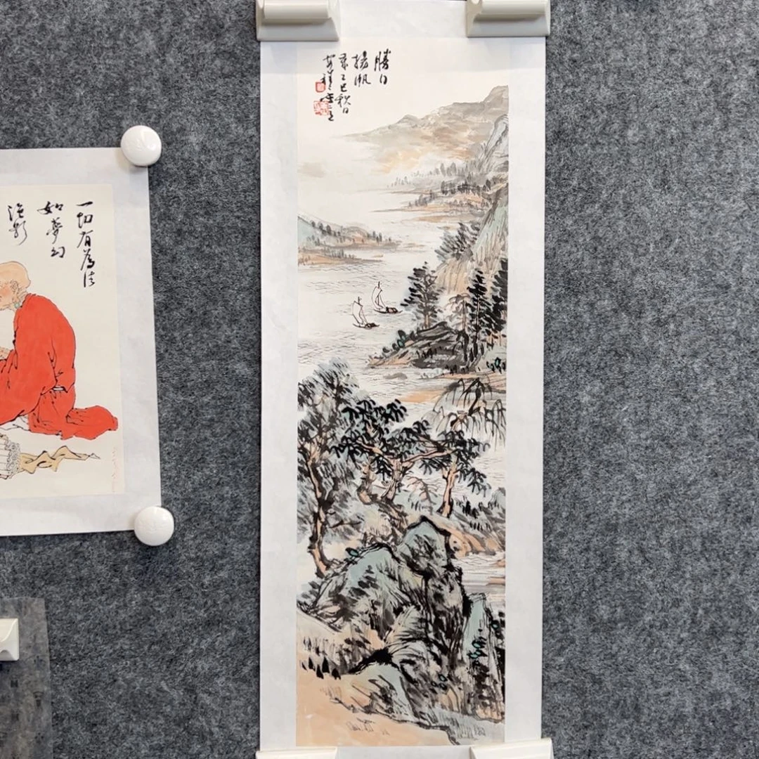 纸本（rbzxx4469）胜日扬帆 书画