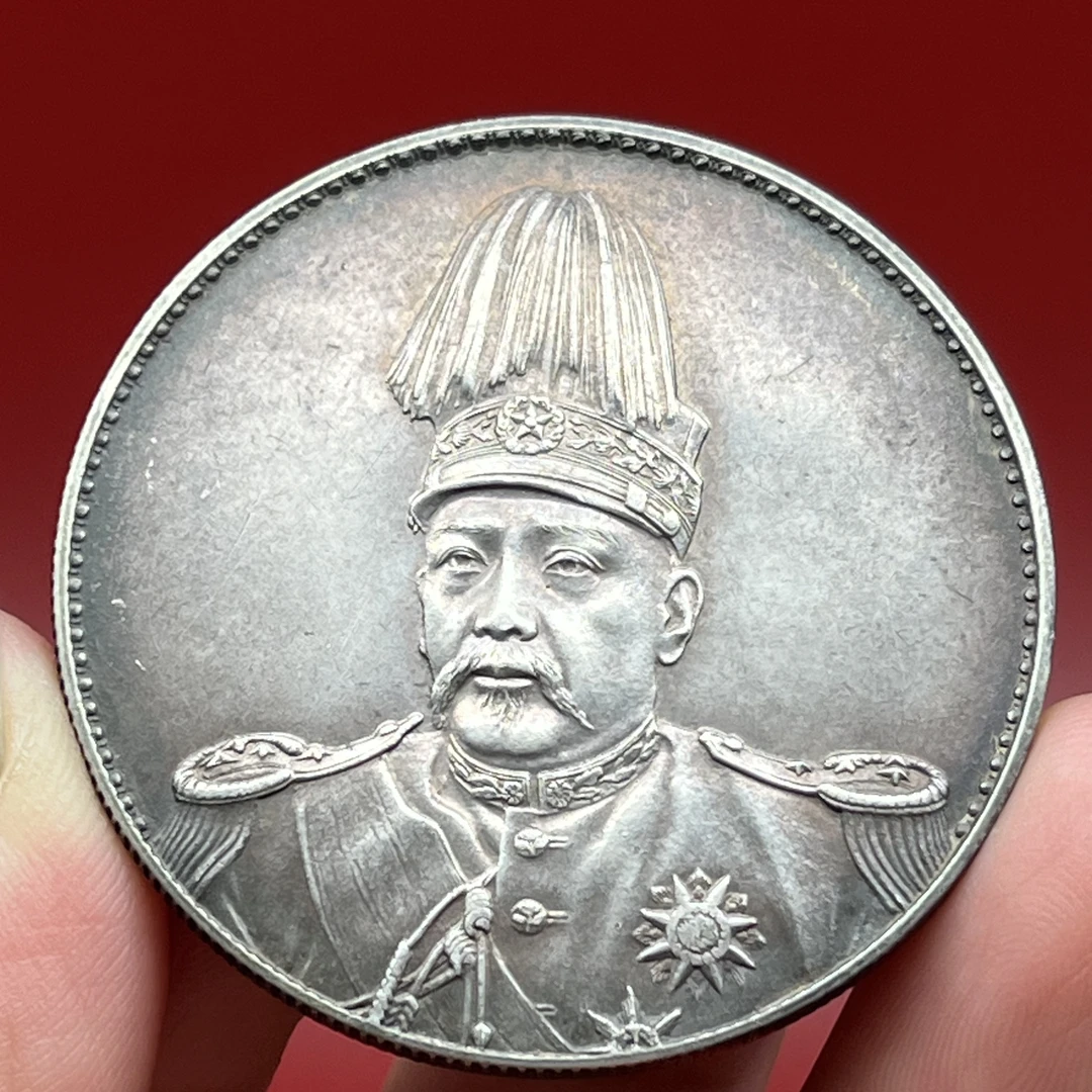 老味道高帽飞龙 文创复古真银工艺品