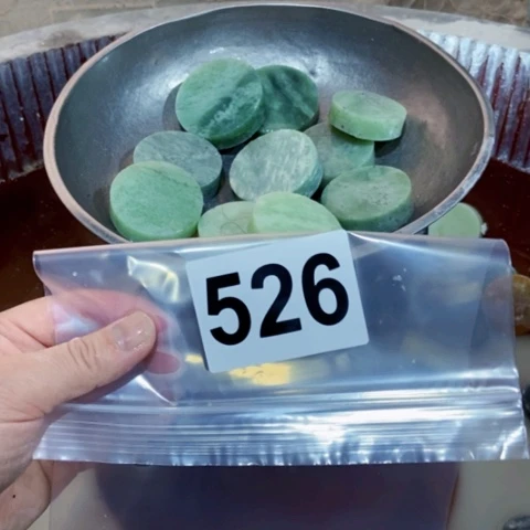 【闪购商品】蛇纹石玉珠宝半成品未镶嵌