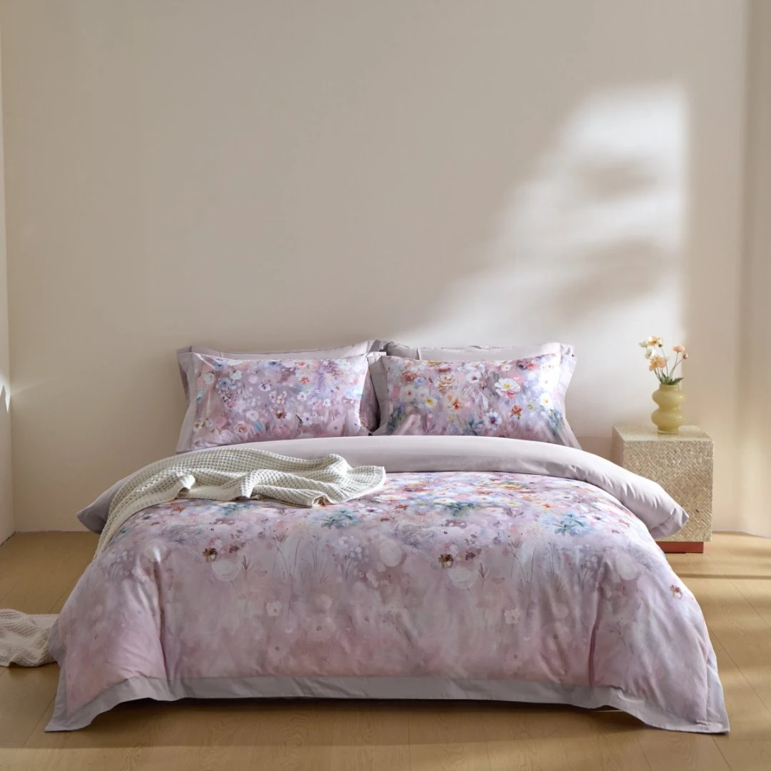 【青青家纺】巨好看*秋冬磨毛四件套全棉床单被套高级感—锦绣