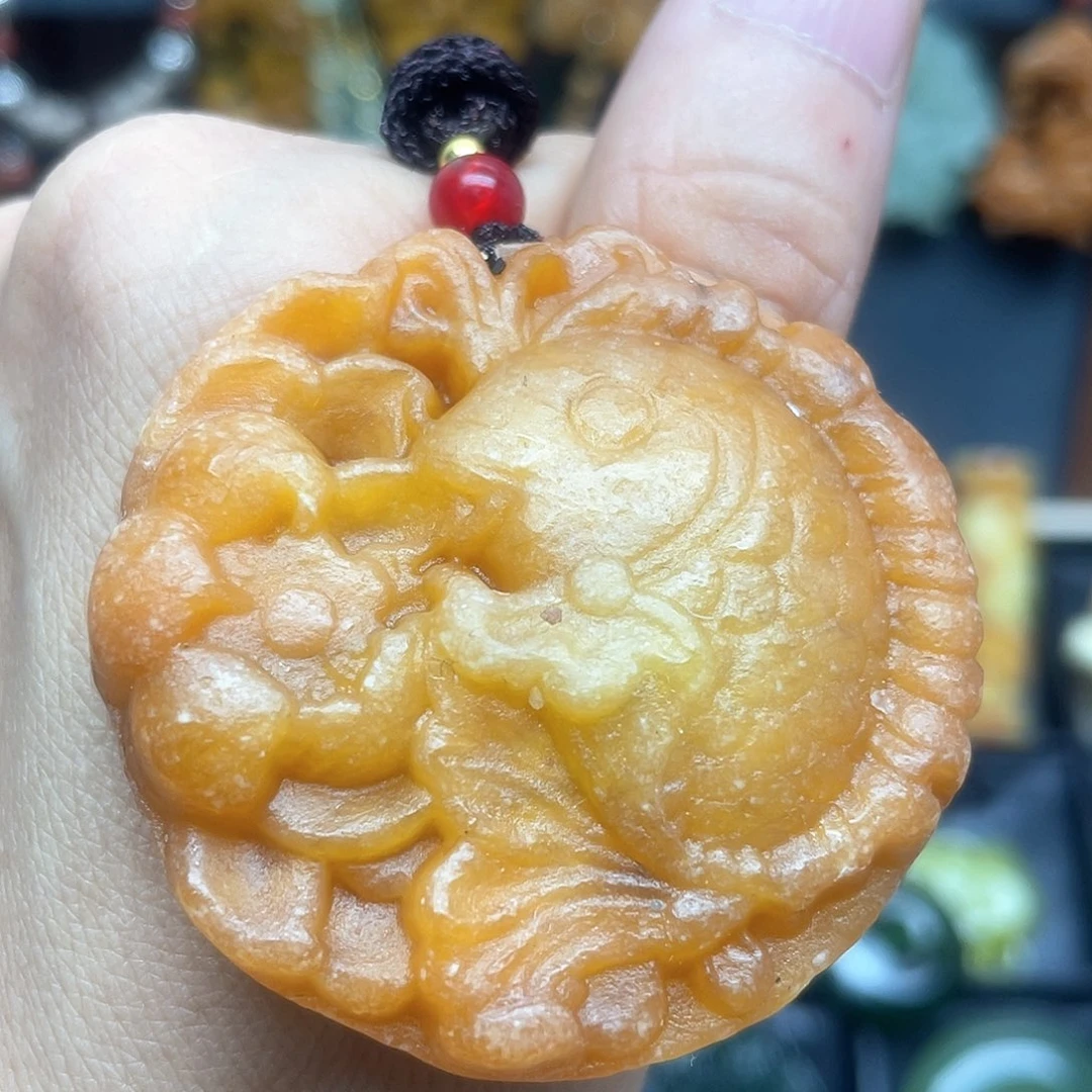 未镶嵌蛇纹石玉项链