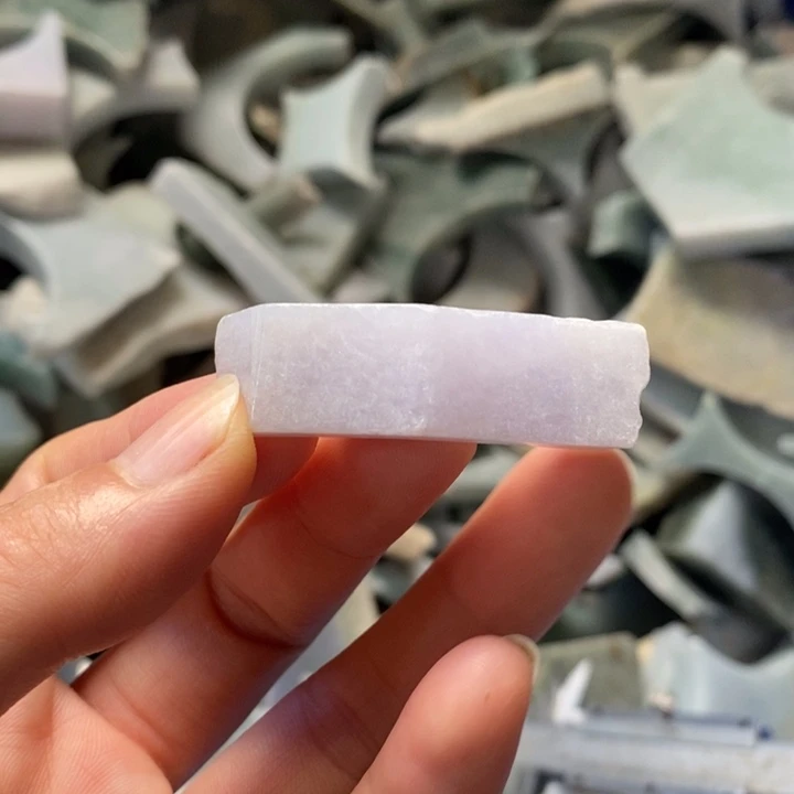 翡翠裸石翡翠边角料