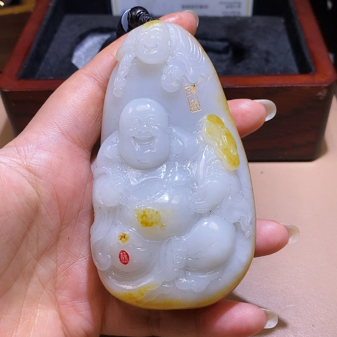 和田玉颈饰未镶嵌L8