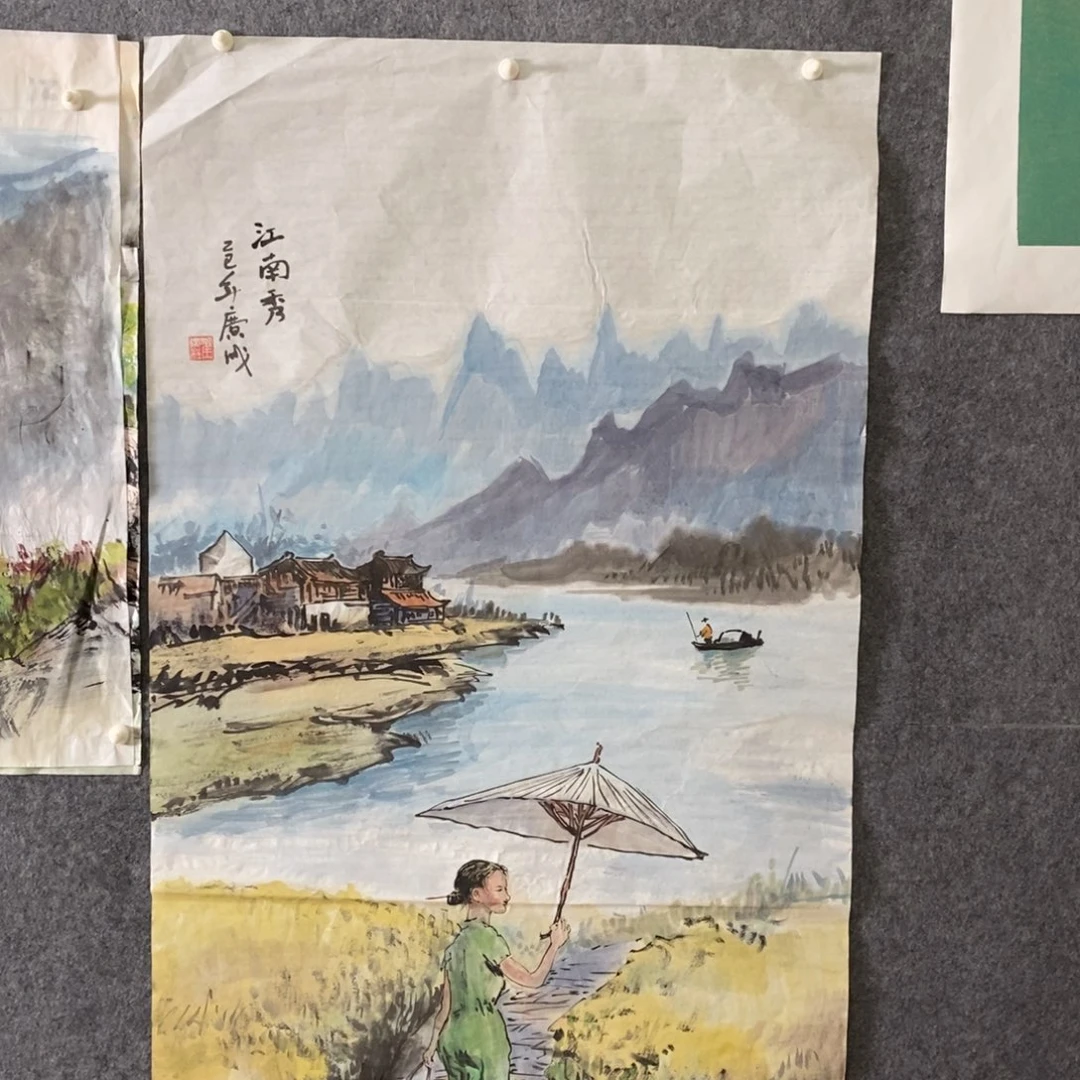 国画国画纯手写手绘作品20