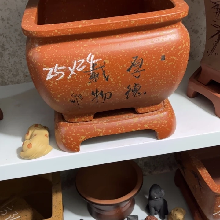 紫砂花盆紫砂花盆