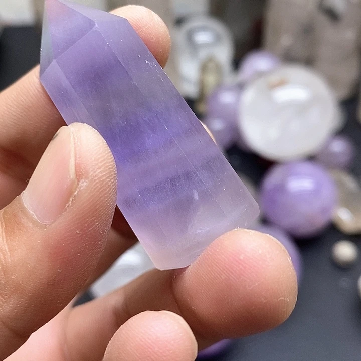 紫晶珠宝半成品未镶嵌72水晶石