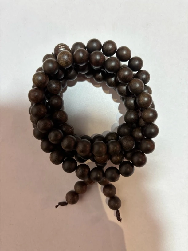 沉香 海南黑油蚁沉白奇楠长串1.0