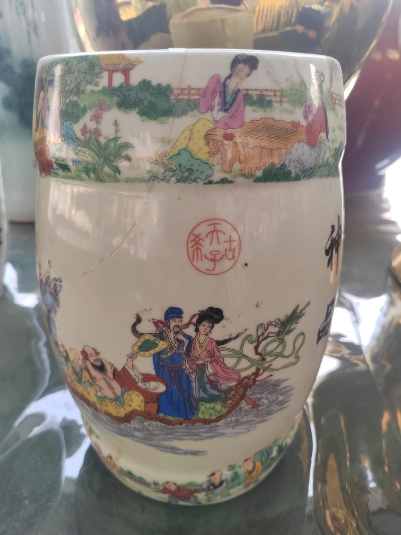 景德镇陶瓷中式复古墙上挂件