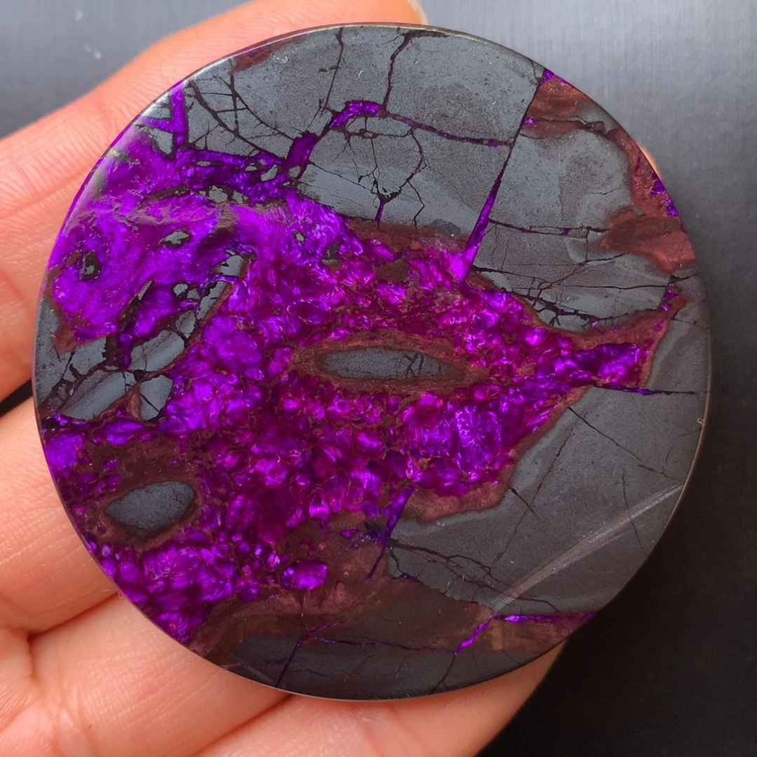 苏纪石（舒俱来）未镶嵌圆牌