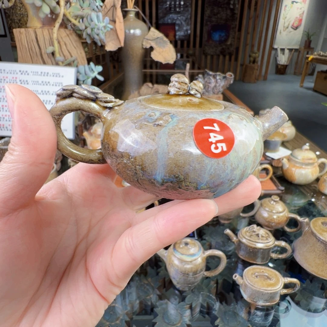 杯青**香745柴烧手捏壶呀呀呀