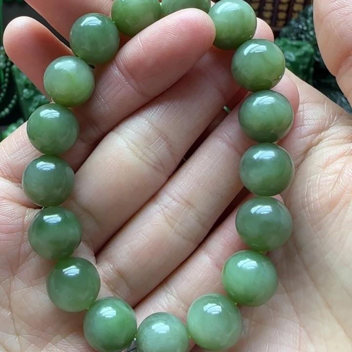 和田玉（碧玉）手串未镶嵌