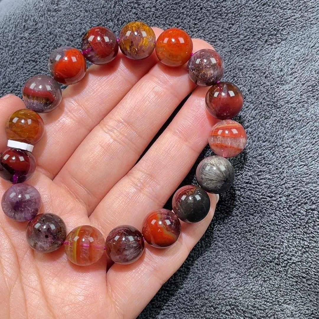 水晶极光多宝手链A12未镶嵌雁*