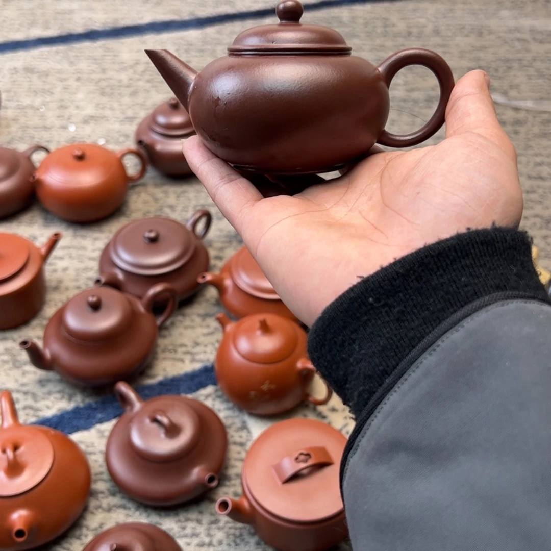 紫砂茶壶全手工制作