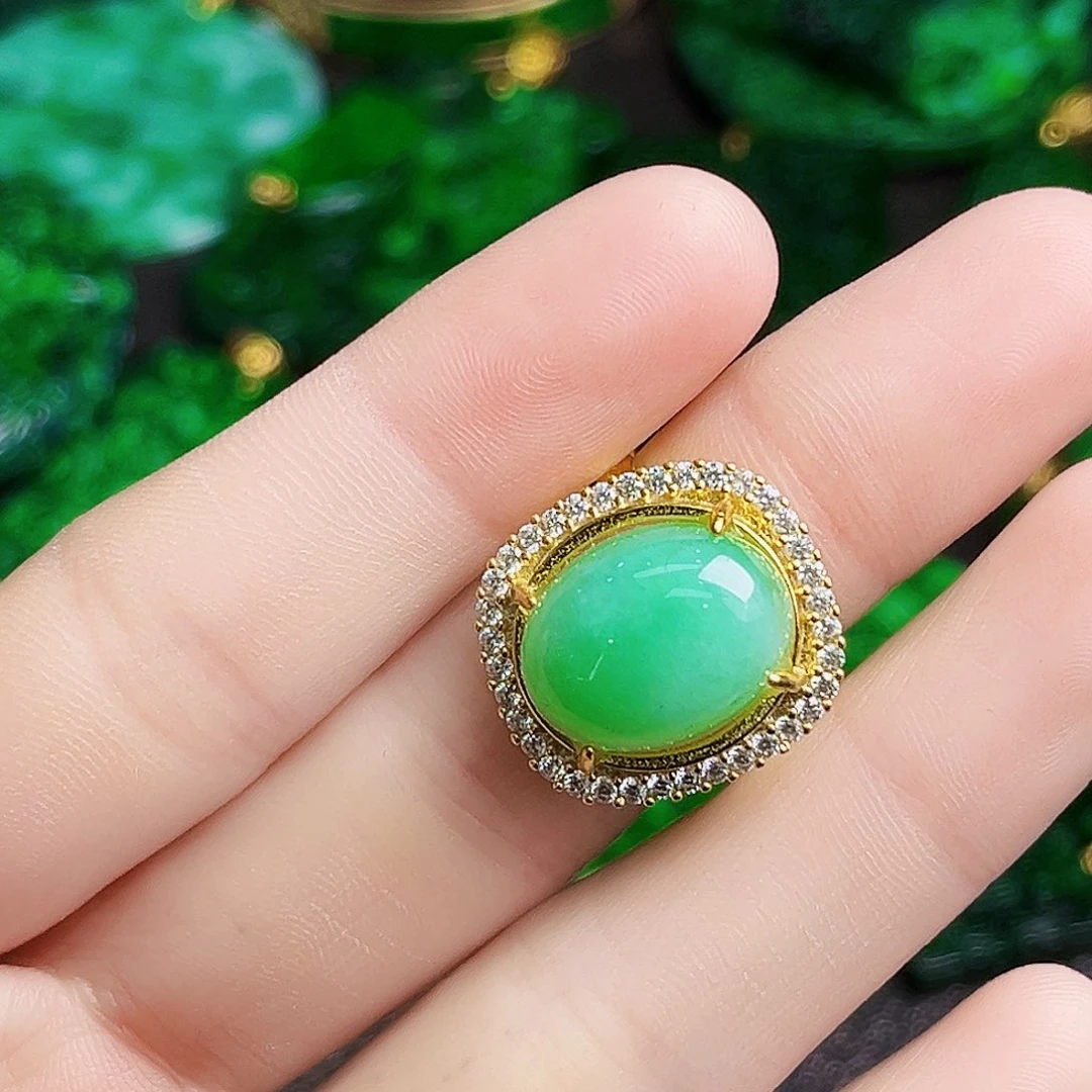 颈饰银S925镶嵌翡翠多样性