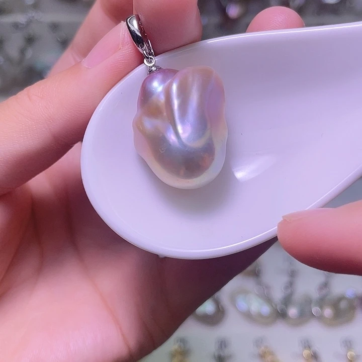 颈饰合金淡水珍珠05
