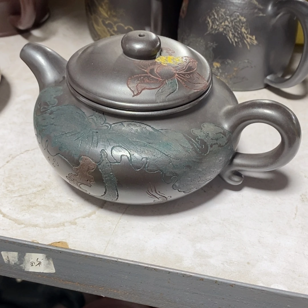 紫砂茶壶原矿手工266