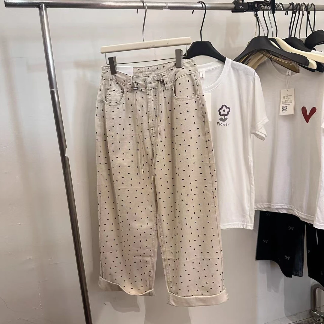 【ARONG阿荣家】裤子66377-深灰杏色-SML-XL