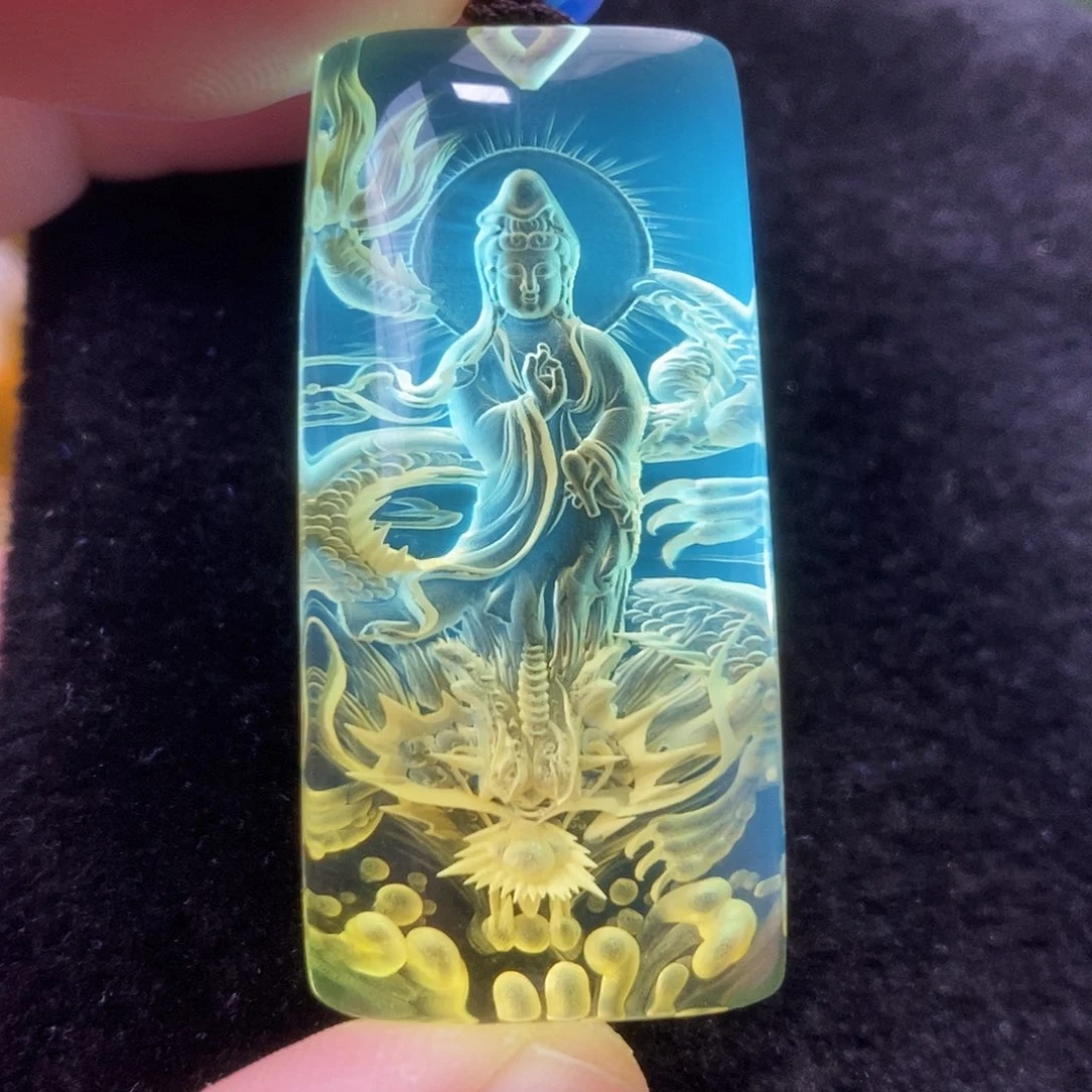 金珀未镶嵌吊坠(不含链)