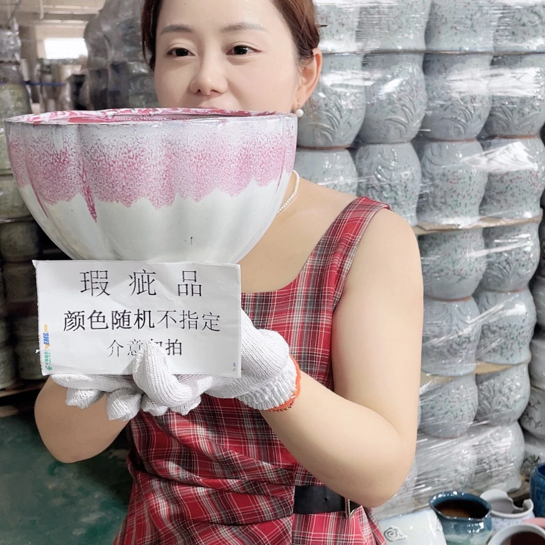 红陶瑕疵高18/20一个