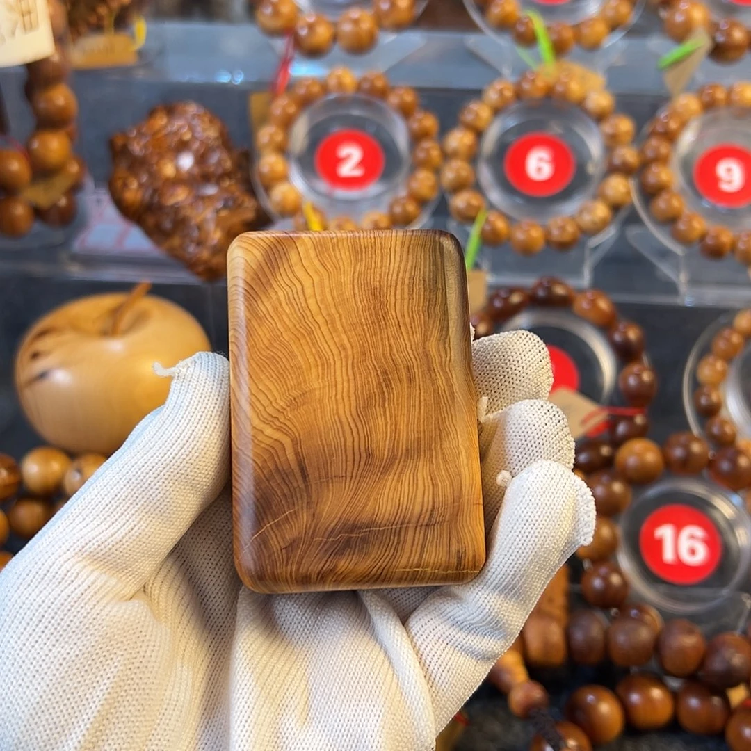 老***赵柏木（崖柏）太行雷击无事牌