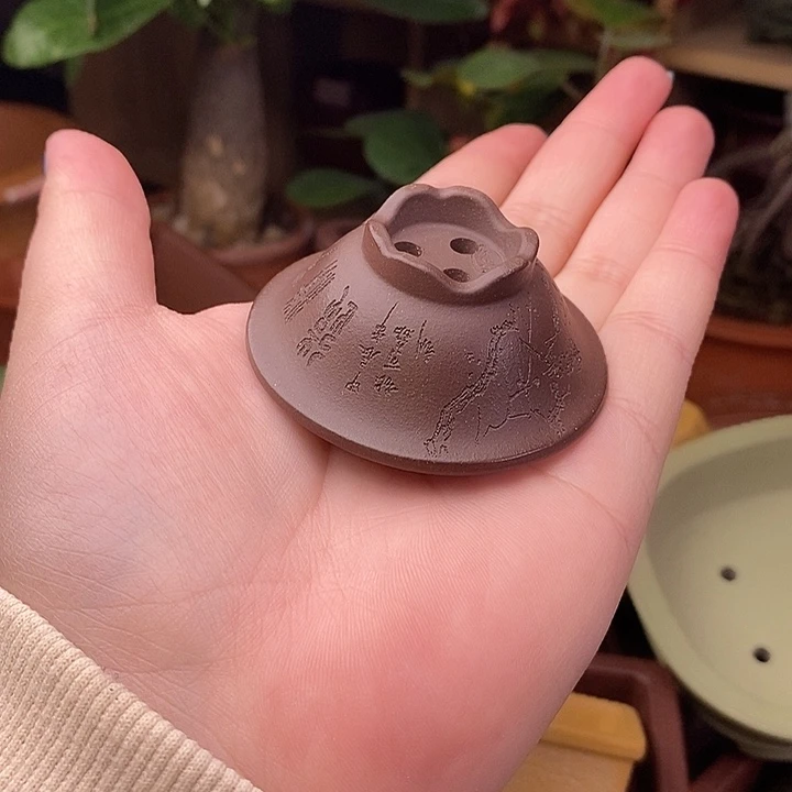 琉璃手工艺品宜兴紫砂精品花盆