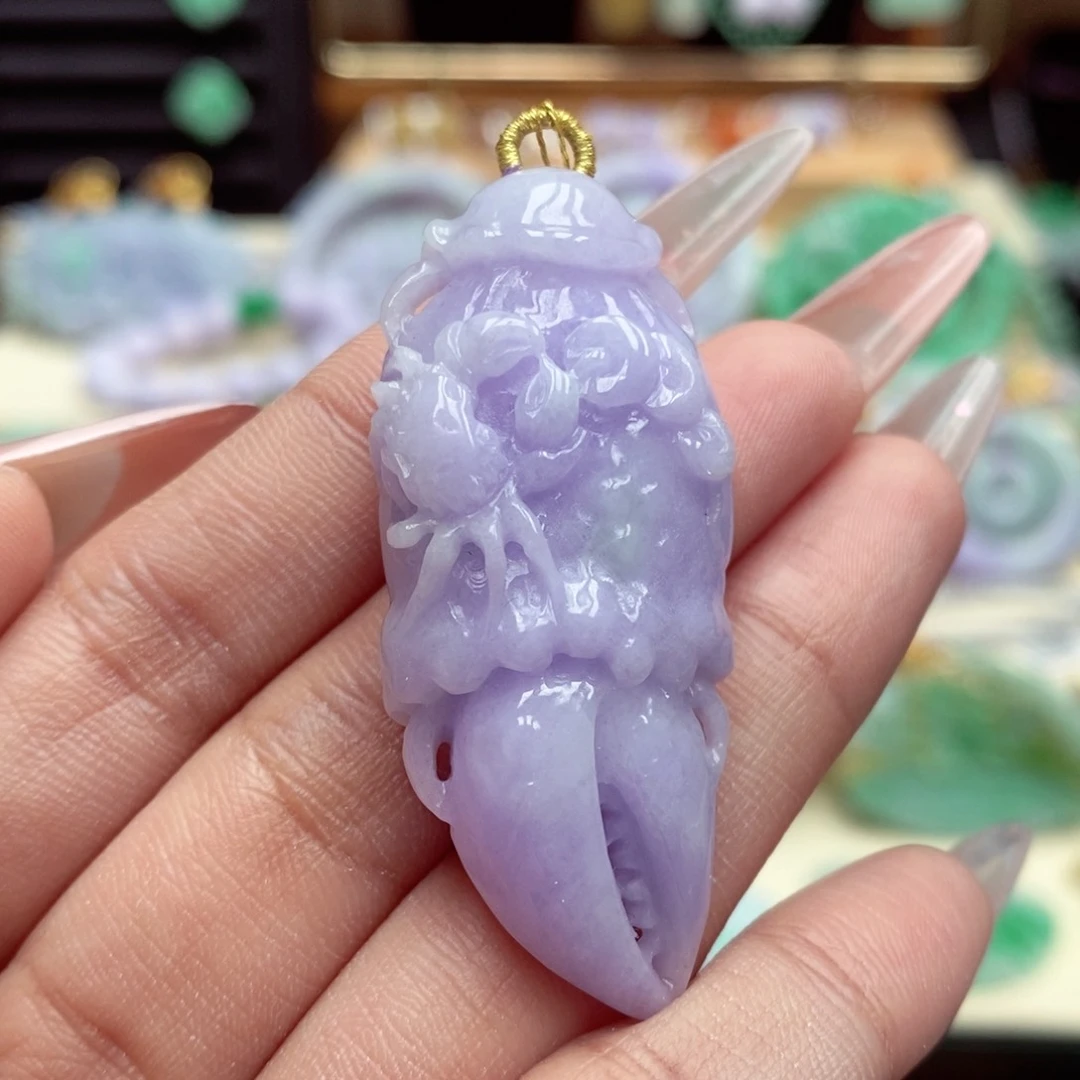 颈饰未镶嵌翡翠翡翠吊坠