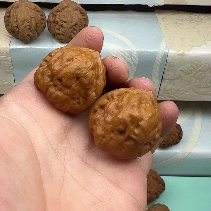 桃核把件全品35古蟾