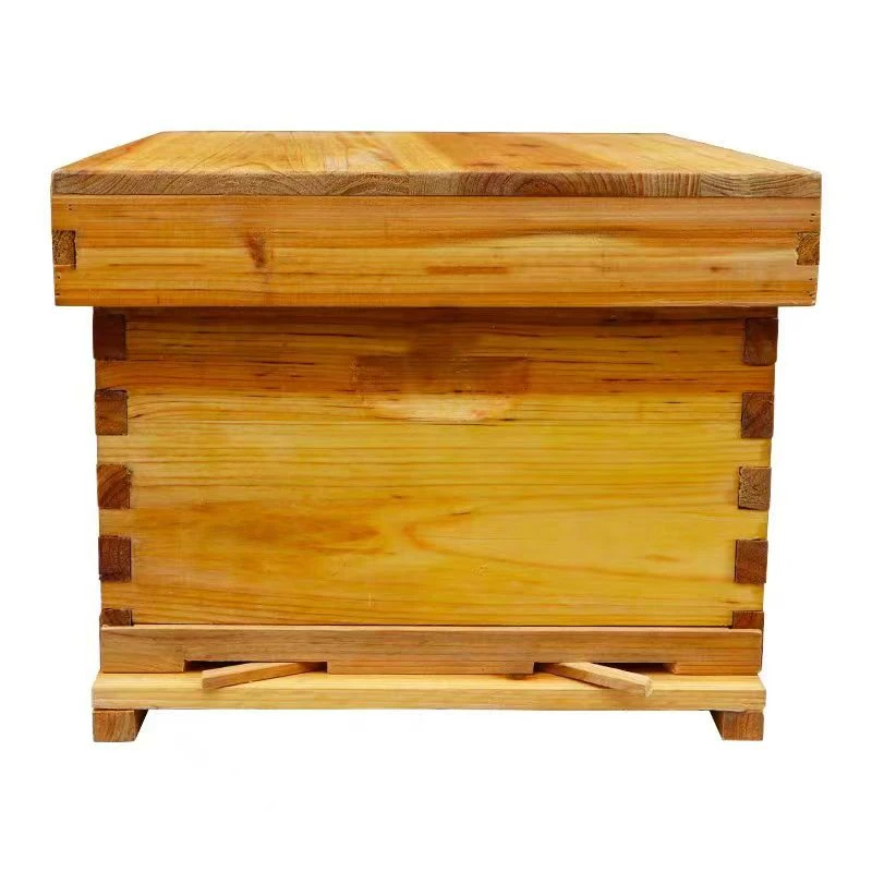 香土蜂情普通七框标准十框蜂箱榫卯拼接蜂箱巢框蜜蜂箱畜牧工具