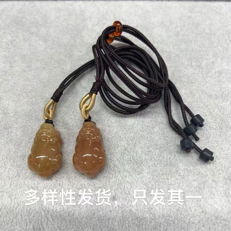 【香掌柜】和田玉红玉貔貅吊坠【多样性发货，发一件】