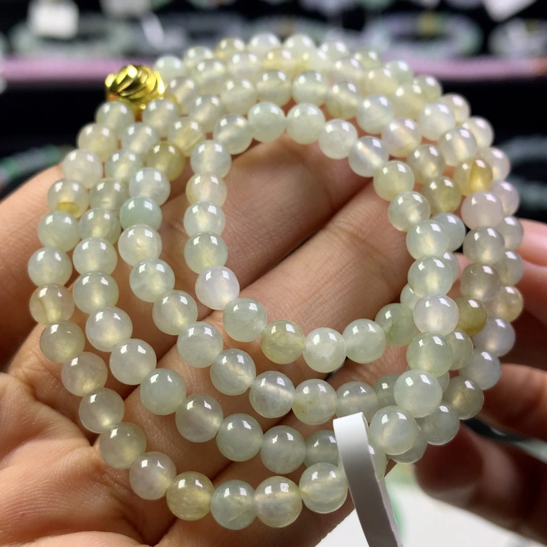 未镶嵌手串翡翠卡5