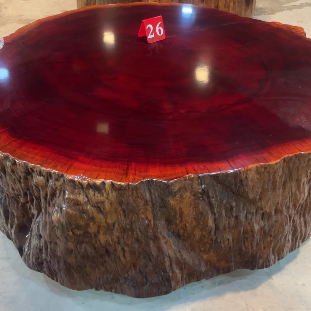 西***茶木实木茶几整木整料