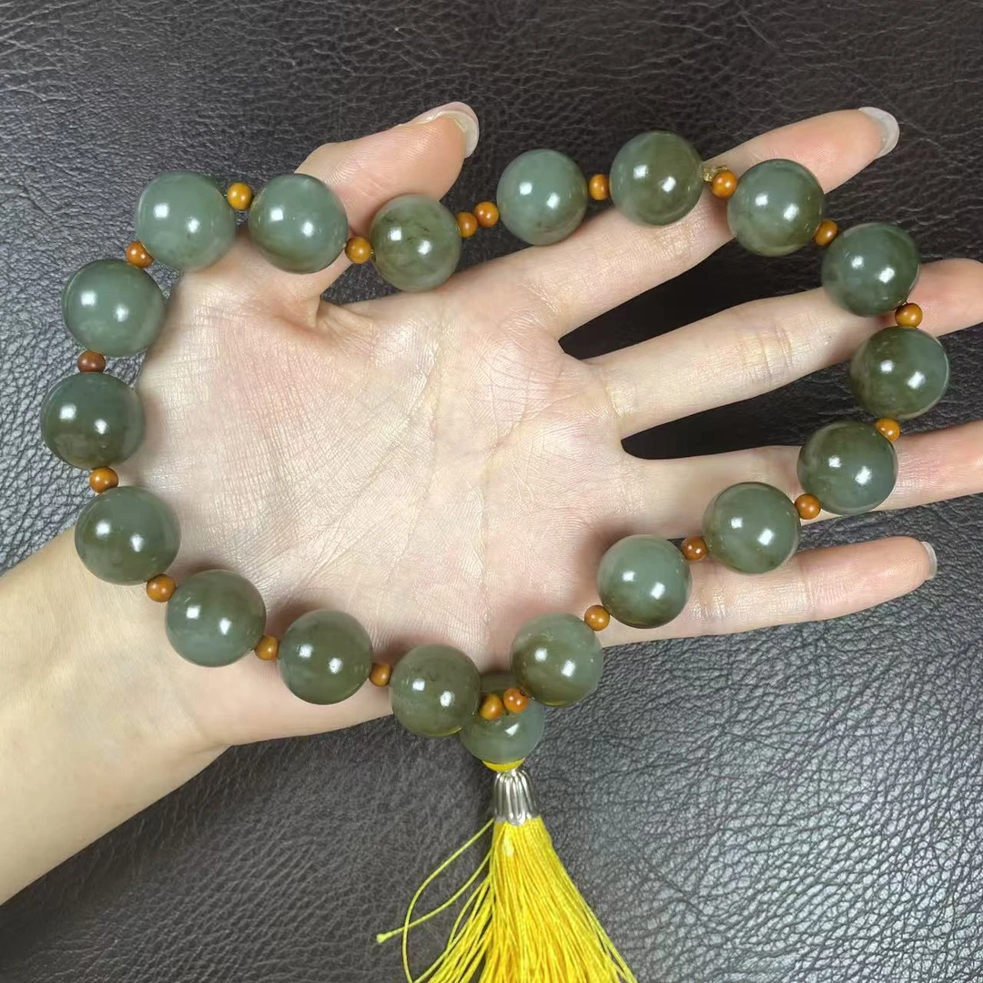 A078和田玉新疆山料手持20250731w