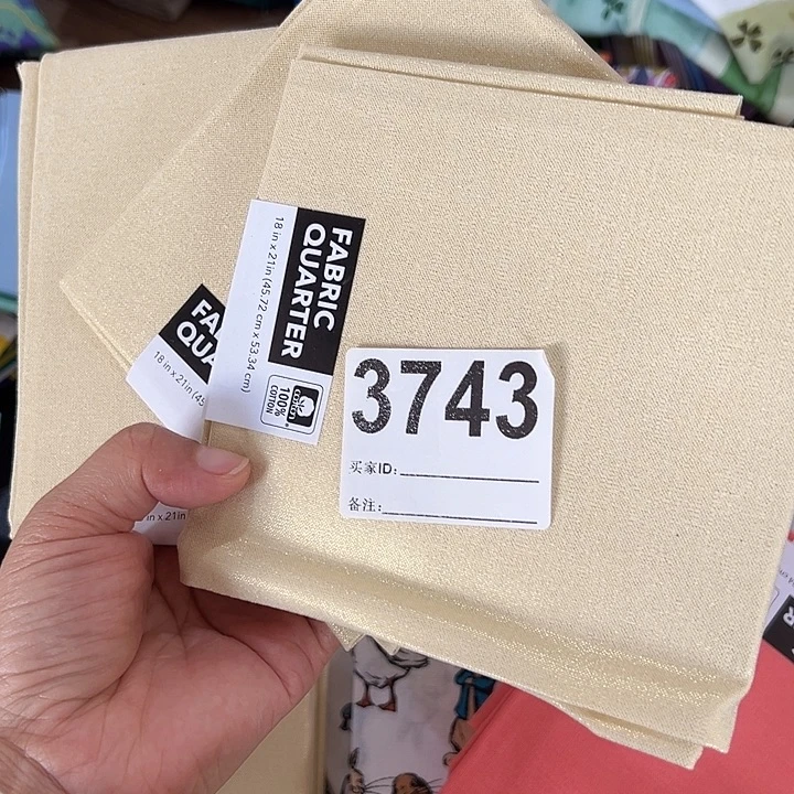 棉3片纯棉品牌小布块45.50厘米一片