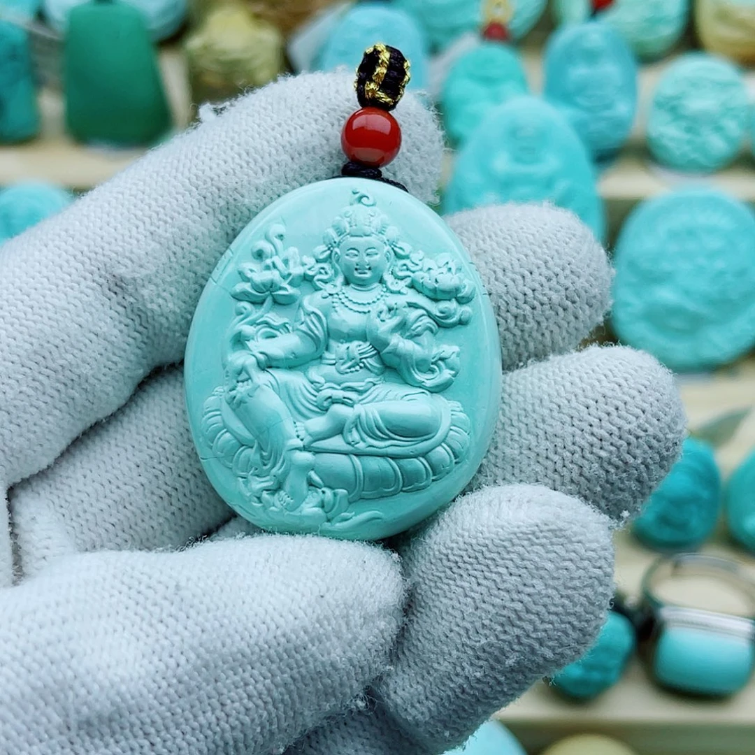 绿松石未镶嵌珠宝奇石