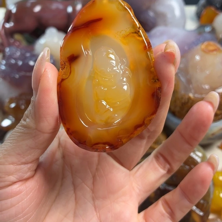 玛瑙/玉髓未镶嵌吊坠(不含链)