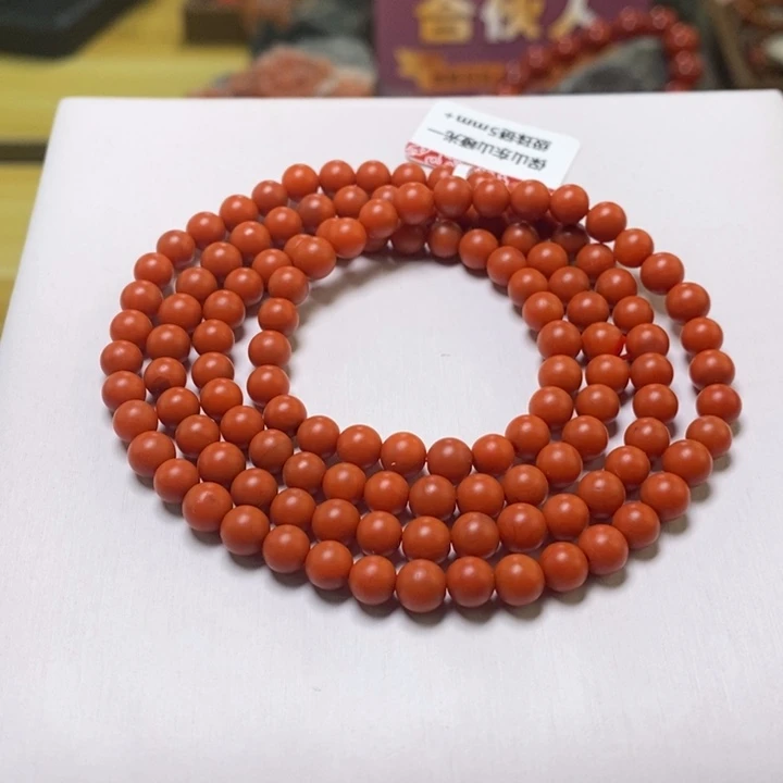 未镶嵌108颗卡5+南红玛瑙