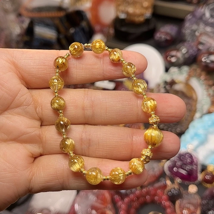 18K金镶嵌颈饰水晶订制