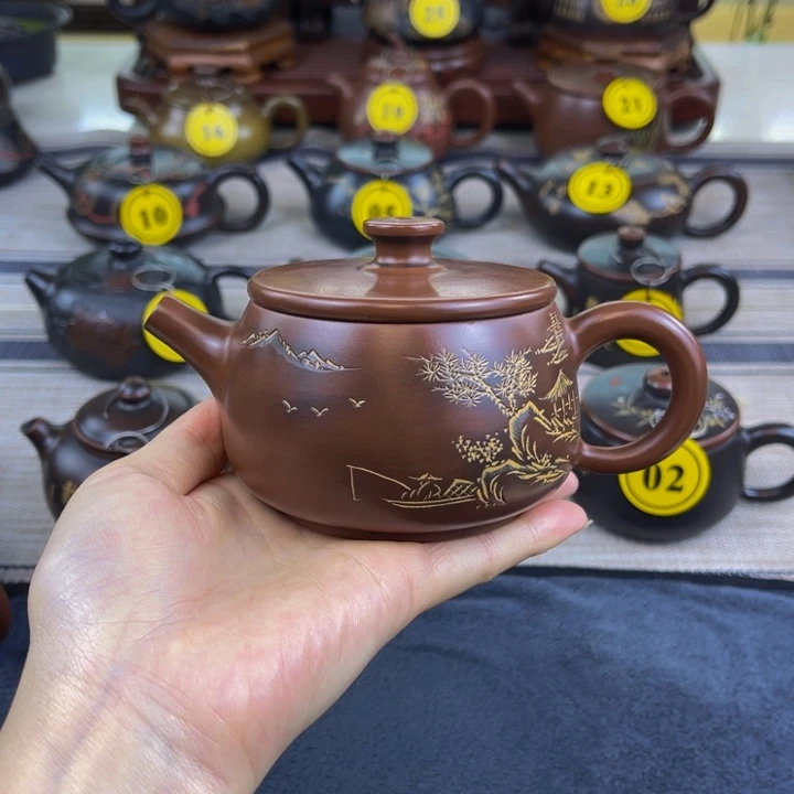 不***知坭兴陶原矿坭料制作无盒