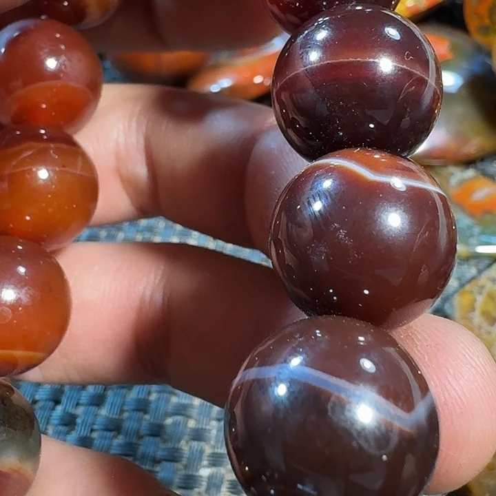 慈***心玛瑙/玉髓未镶嵌颈饰