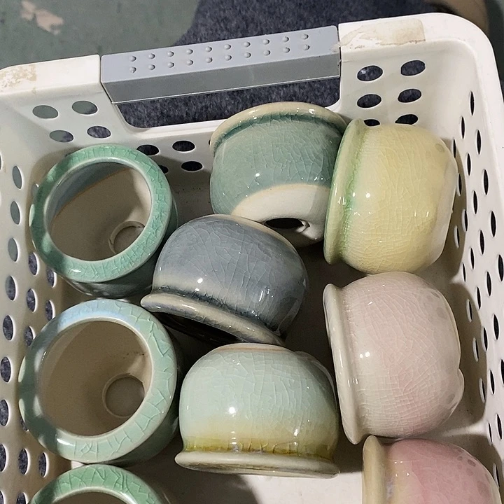 红陶【满10米包邮默认微瑕疵】6个浮力