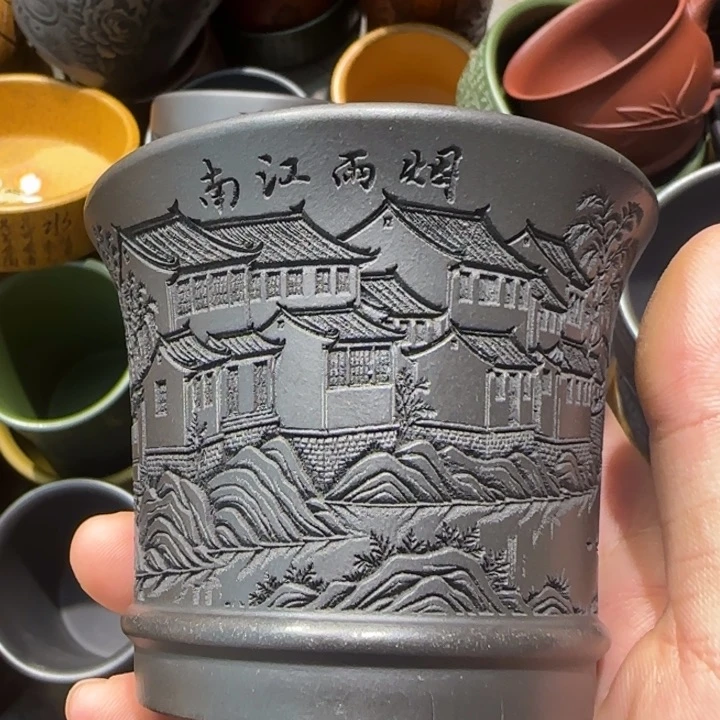 茶杯紫砂全手工制作工艺