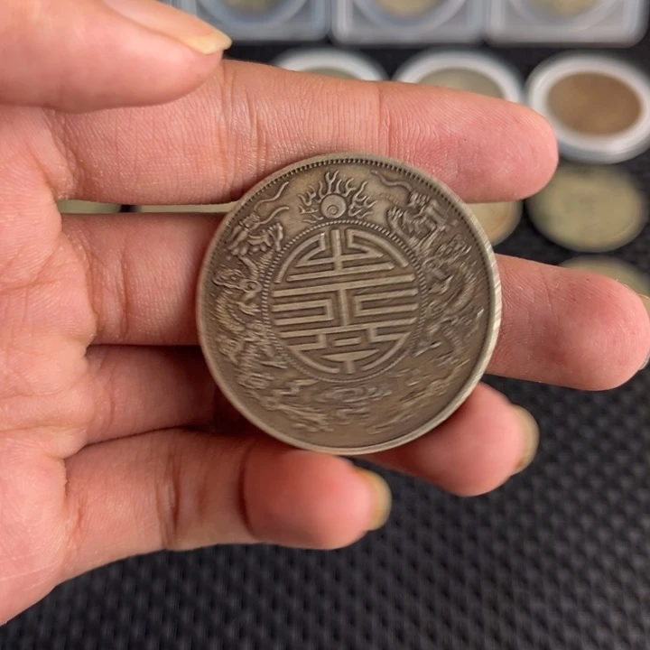 金属大头龙洋船洋工艺品