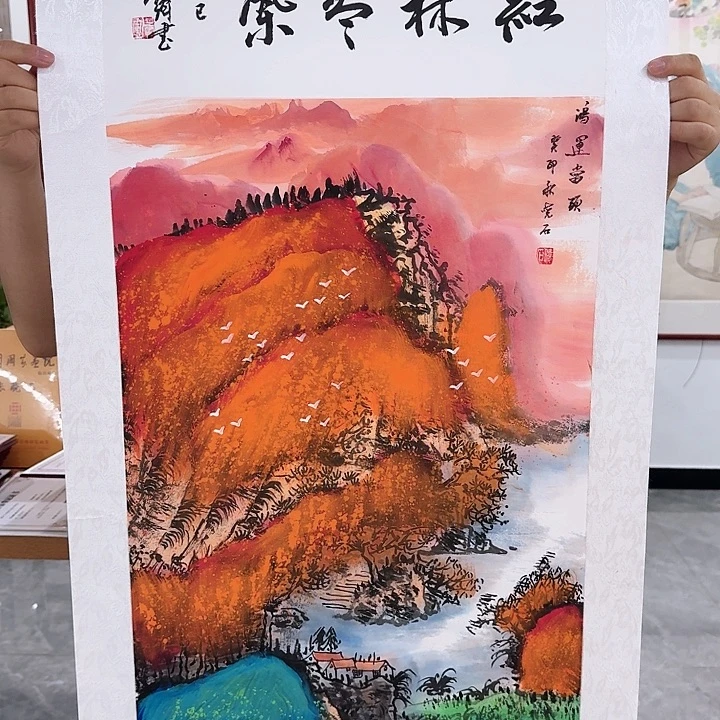 国画书法作品多次参加全国