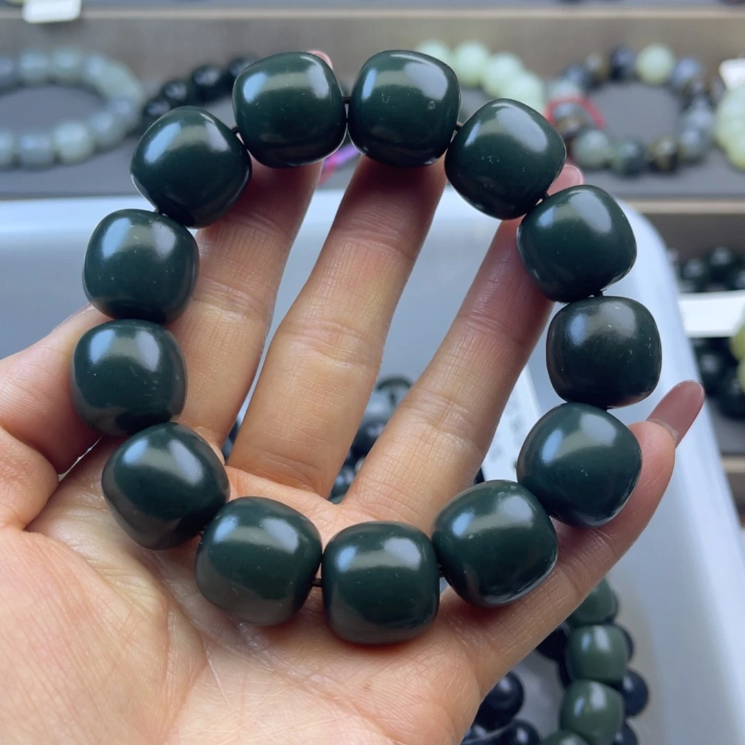 和田玉手链未镶嵌