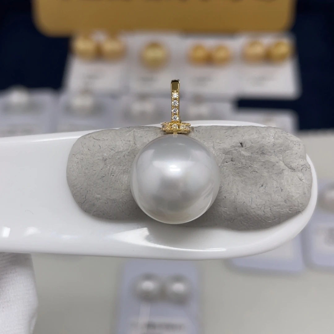 海水珍珠澳白单珠14未镶嵌