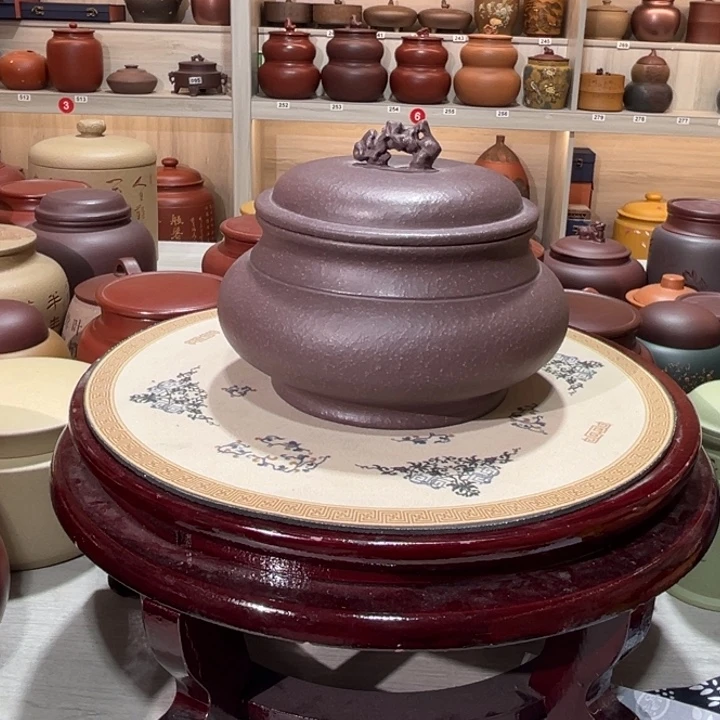 锋***里紫砂茶叶罐茶叶罐