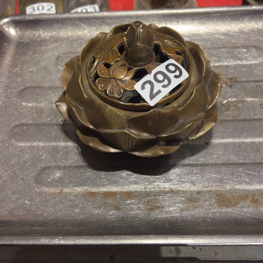 黄铜摆件，文房摆件