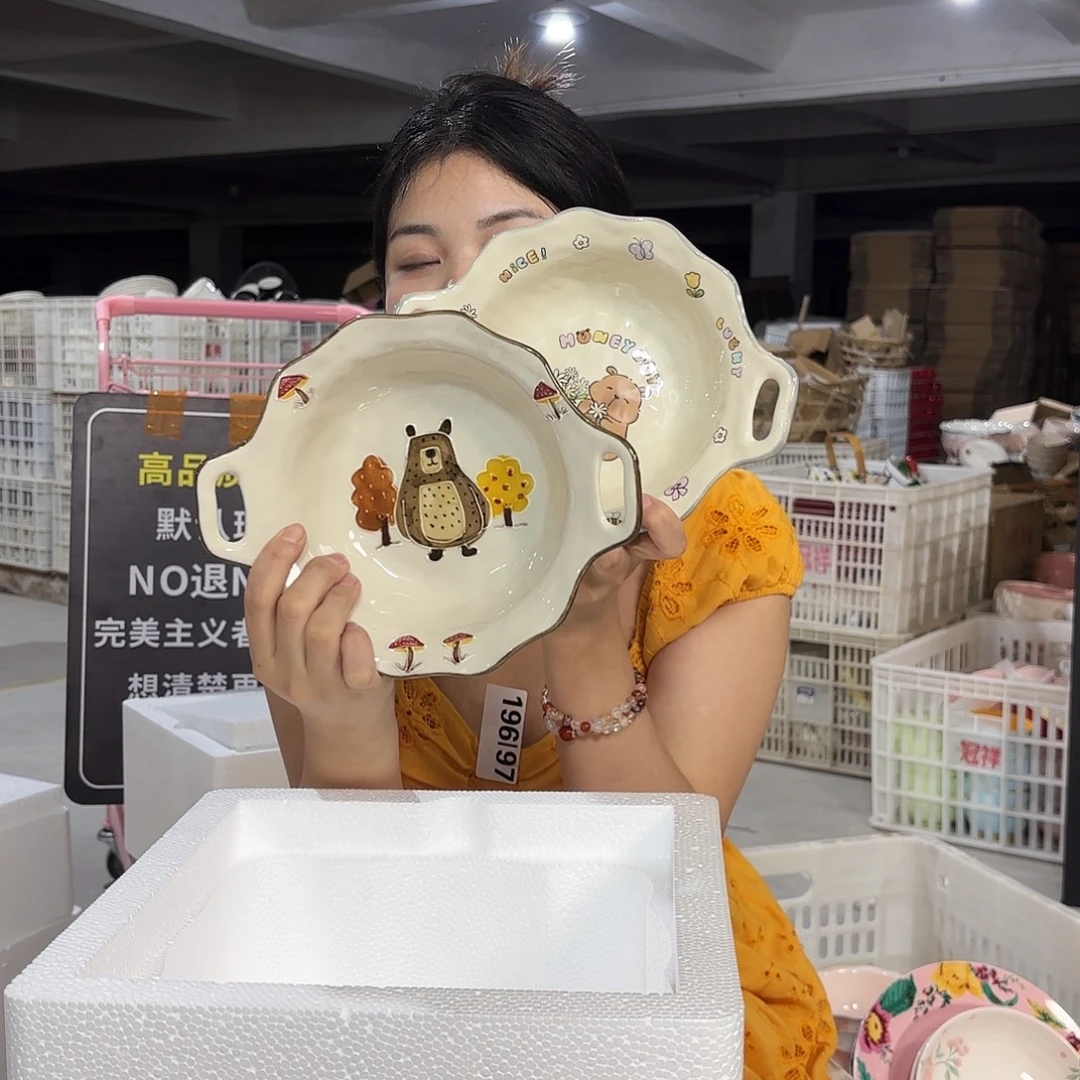 瓷微瑕陶瓷餐具釉下彩