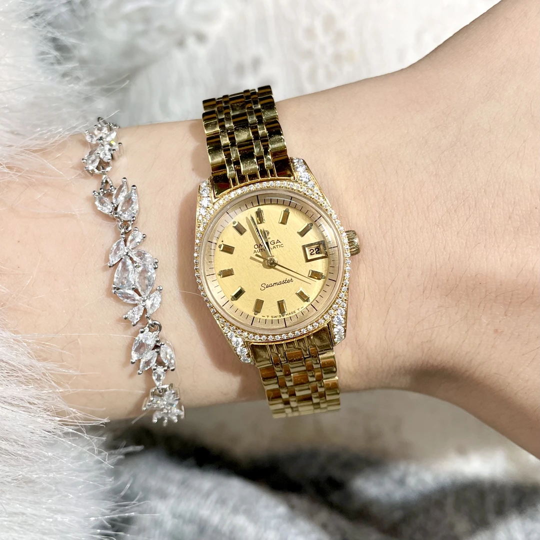 95新 Omega/欧米茄 海马系列/自动机械/Om1092